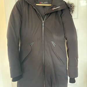 Pajar Black Mid Length Puffer